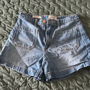 Universal Thread High Rise A-line Denim Shorts